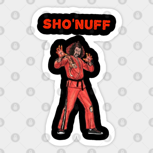 sho nuff Sticker by eiston ic